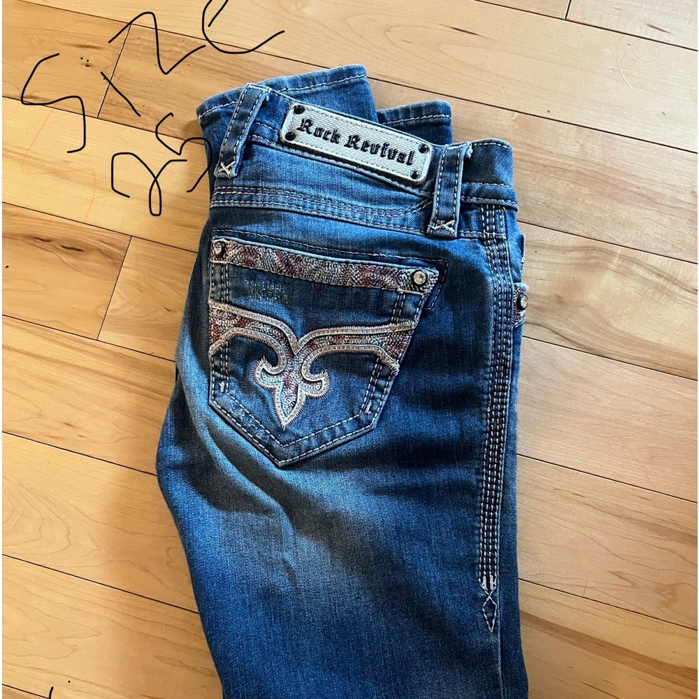 Jeans!! Rock revival.